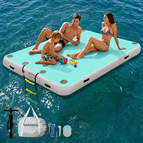 AWEMUFA Floating Dock with Ramp