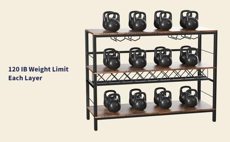 Miniatura 9 de Mesa de bar de vino industrial, gabinete de barra de café con estante para licor y vasos, barras de soporte de whisky para el hogar, cocina,