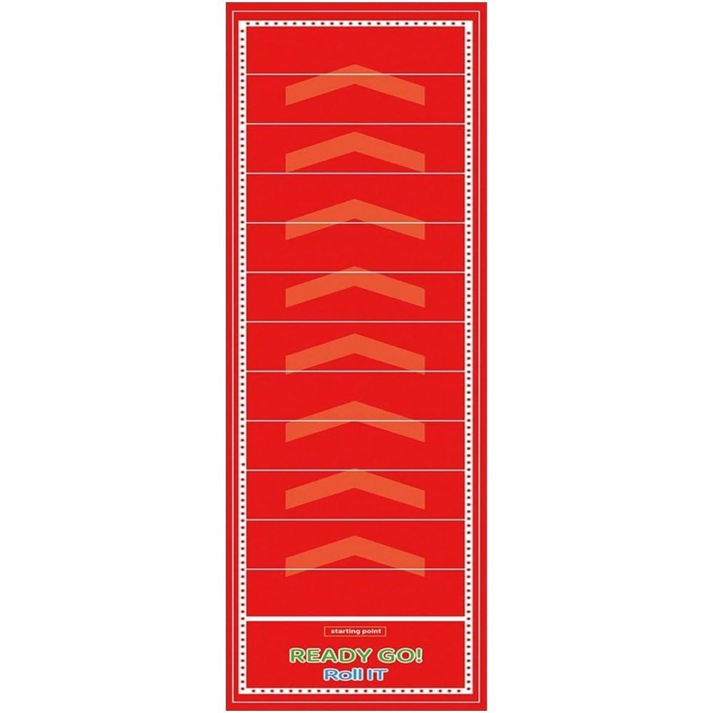 Baokuan Multi-purpose Rolling Game Mat, 150x50cm Play Mat for Dice, Cards & Board Games, Portable Non-slip Mat for Home, Party & Travel