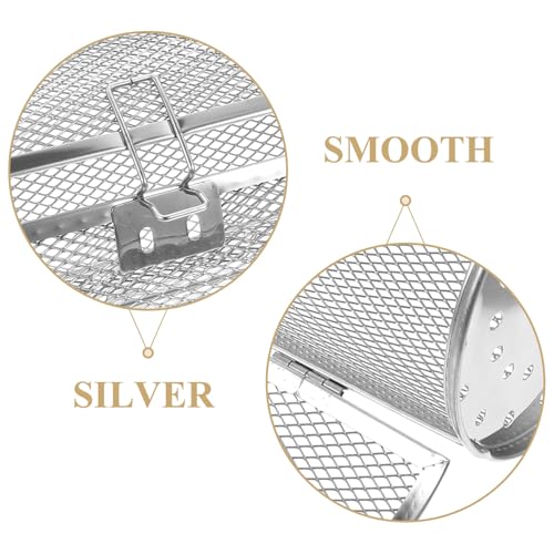 Panier de cuisson en acier inoxydable durable pour rôtissoire de cuisine