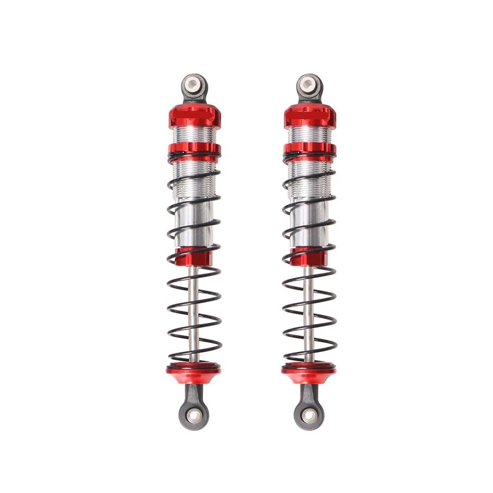 Metalowy przedni tylny amortyzator RC Upgrade 110 mm do Arrma 1/10 FURY MEGA (Rood)