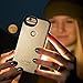 LuMee Two Selfie Phone Case, Gold Matte | LED Lighting, Variable Dimmer | Shock Absorption, Bumper Case | iPhone 8 / iPhone 7 / iPhone 6s / iPhone 6
