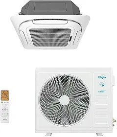 Ar-Condicionado Split Cassete 4 Vias Inverter Elgin WI-FI 36.000 BTUs Só Frio 220V Monofásico