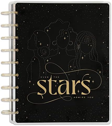 Happy Planner 2023 Daily Planner and Calendar, 12-Month Daily, Weekly, and Monthly Planner, Jan. 2023Dec. 2023 Diary, Dashboard Layout, Ingrid Blooms Theme, Classic Size, 17.78 x 23.50 cm