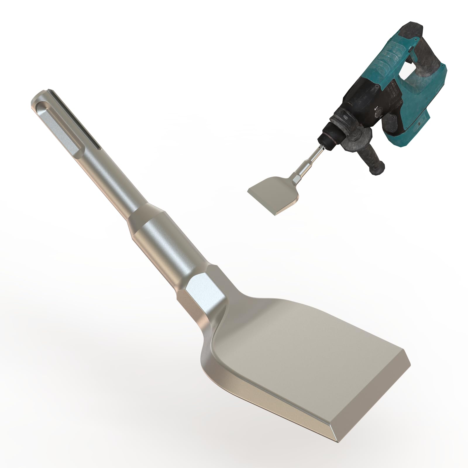 1-1/2 In. X 10 In. SDS-PLUS Self-Sharpening Tile Chisel - Foto 11