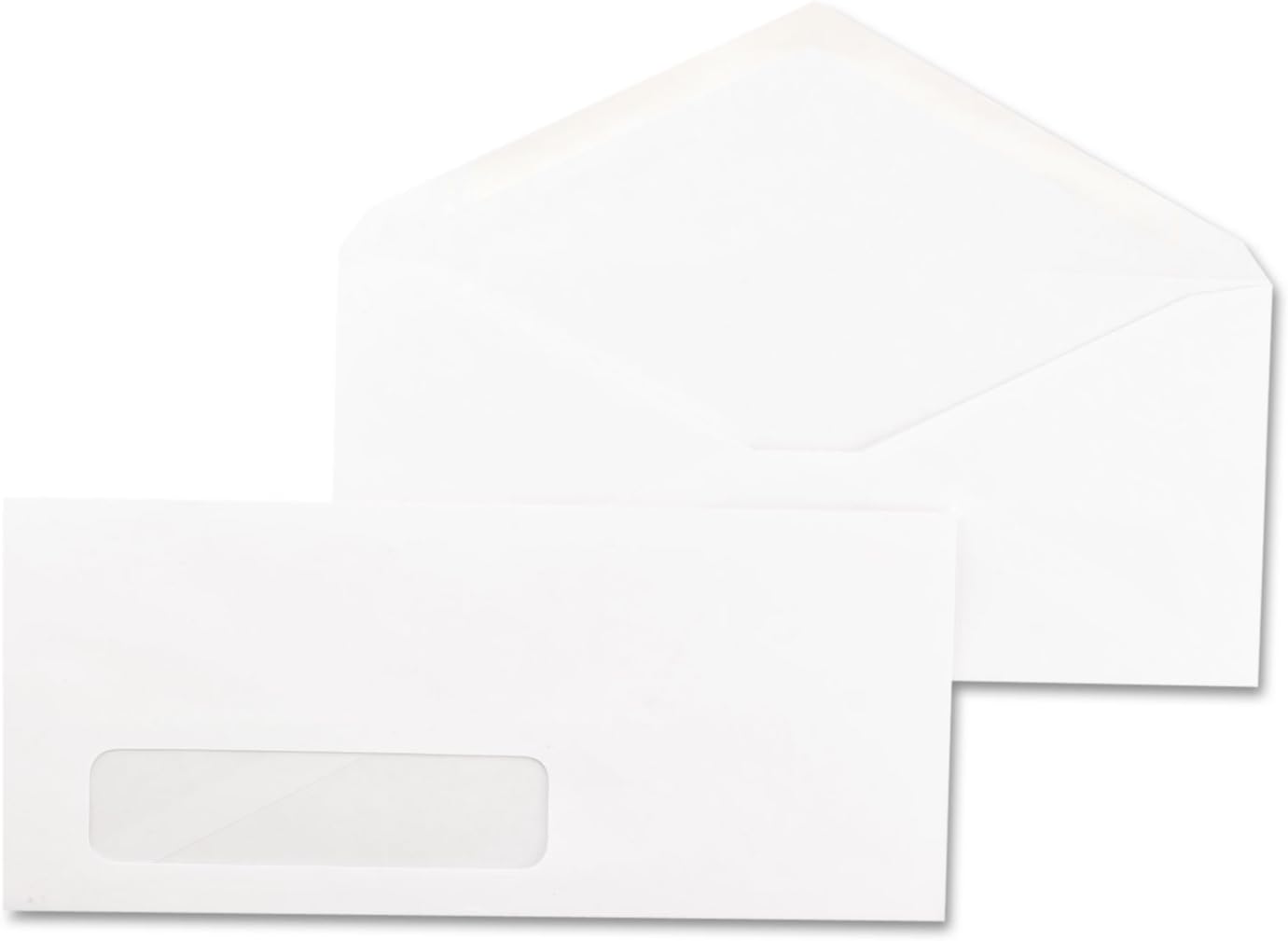 Universal 35211 Window Business Envelope, #10, 4 1/8 x 9 1/2, White, 500/Box