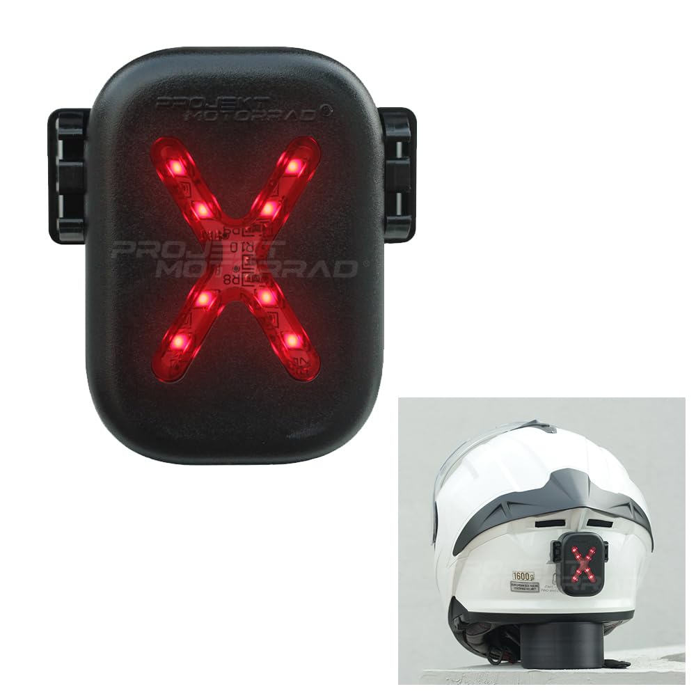 PROJEKT MOTORRAD® Helmet Light/Bicycle Light, 3 Modes, Warning Light (B0DDPM6G95) Amazon Price History, Amazon Price Tracker