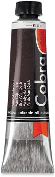 Rembrandt/Talens - Cobra Water Mixable Oil Colour - 40ml Tube - Van Dyke Brown