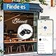 Air Tag Android,GPS Tracker,Bluetooth Smart Tag kompatibel mit Google „Find My Device“ APP (nur Android), Geeignet für Gepäck Koffer, Schlüssel, Rucksäcke, Haustier und andere, Schwarz-4 Packs