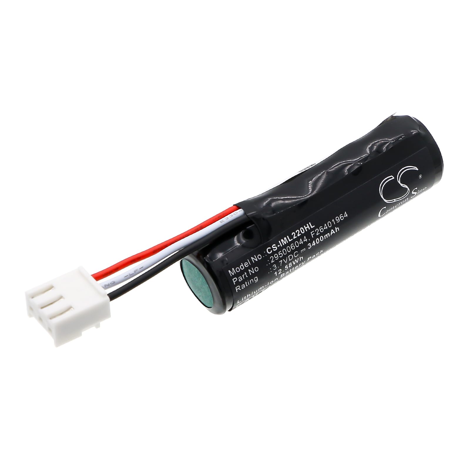 TECHTEK Batteria 3400mAh compatibile con [Ingenico] Iwe280, IWL220, iWL220 GPRS, iWL250, iWL250 Bluetooth, GPRS, iWL251, iWL251 NFC, iWL252, iWL255, iWL280, IWL280 Bluetooth, IWL280 Touch, FBA