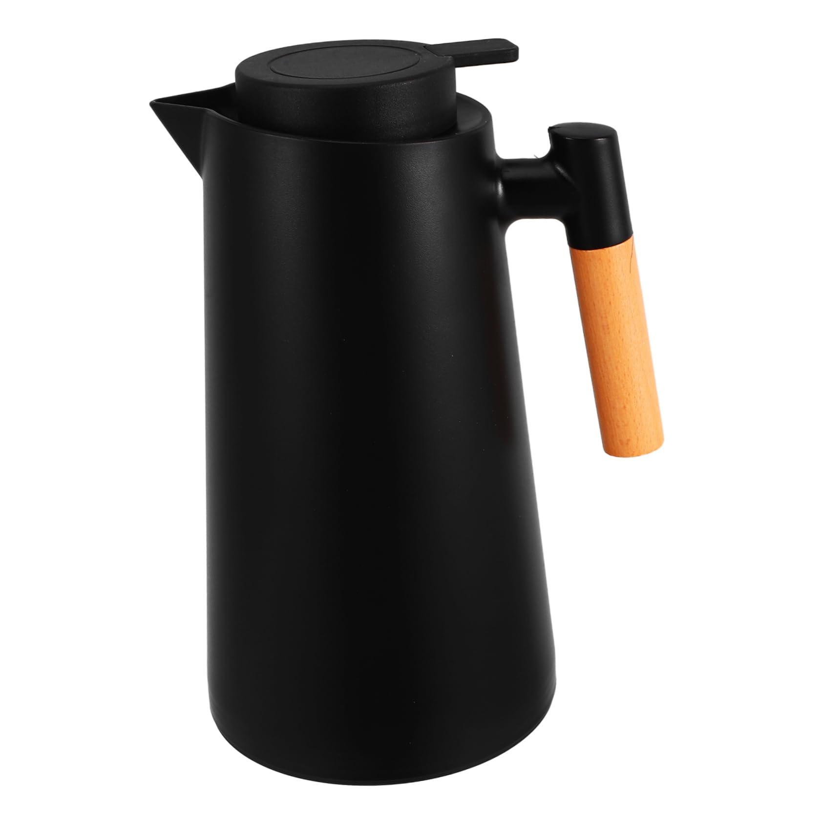 Thermoskanne aus Vakuumisolierte Kaffeekanne mit Griff für Heiße und Kalte Getränke Design für Zuhause und Büro