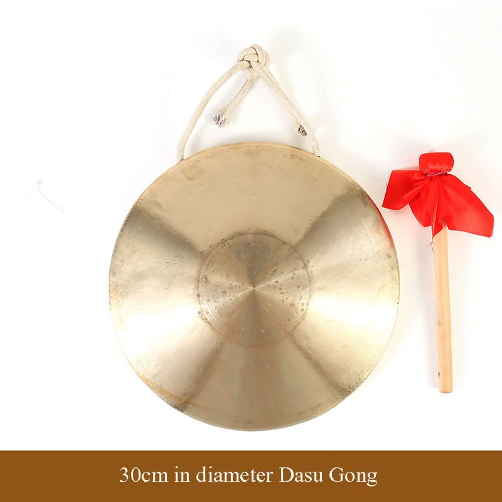 Amazon.co.jp: DOOKAA 銅鑼 ゴング gong ドラ とどら30 センチメートル