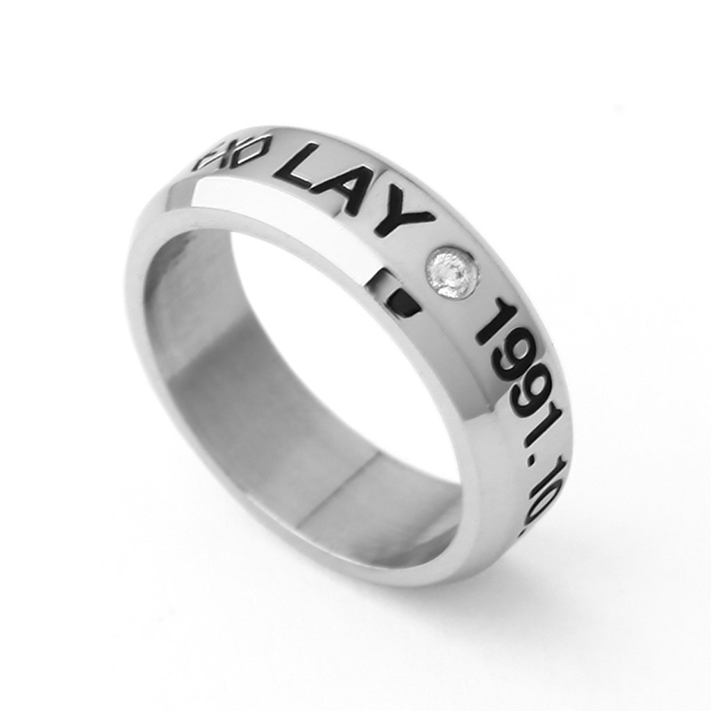 Buy EXO Kpop XOXO 12 stars birthday Ring Necklace Titanium steel