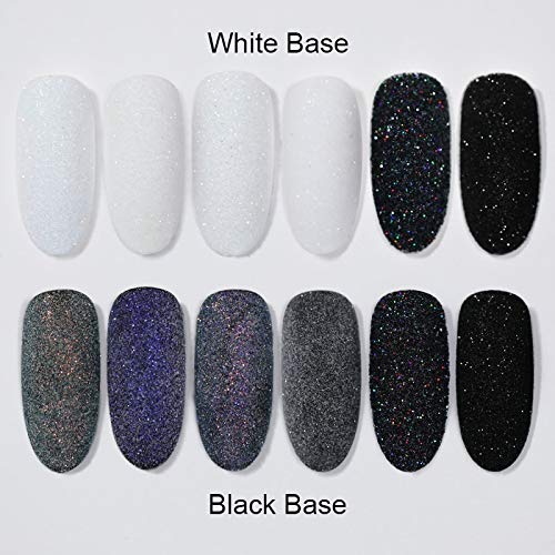 Image of Supreme Quality inchWhite Shining Sugar Premium Glitter inch Multi Purpose Glitter Powder 20 Gm Pack for use with Arts & Crafts & Weddings Cards Flowers & Cosmetic Face