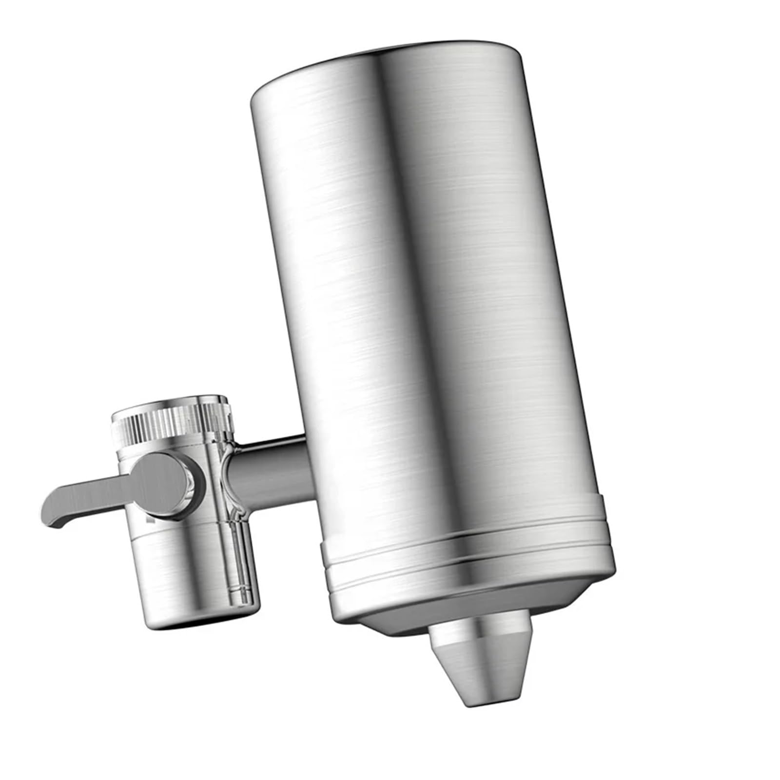 Sistema de filtración de agua con montaje en grifo, filtro de 7 etapas, purificador de agua de grifo montado en acero inoxidable 304 for fregadero, reduce el plomo en un 99 %(Antiscale Carbon)