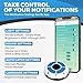 Megacom Flymon Auto Catcher & GPS Joystick for iOS Only - Wireless Location Simulator & Auto Spin/Catch Accessory - Bluetooth Navigation Controller for AR Games - White