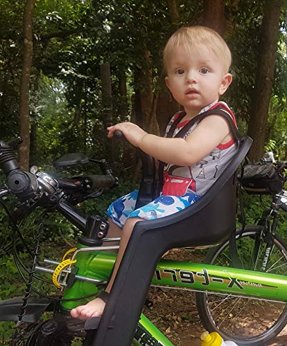 Cadeirinha Dianteira Baby Bike Kalf Rosa