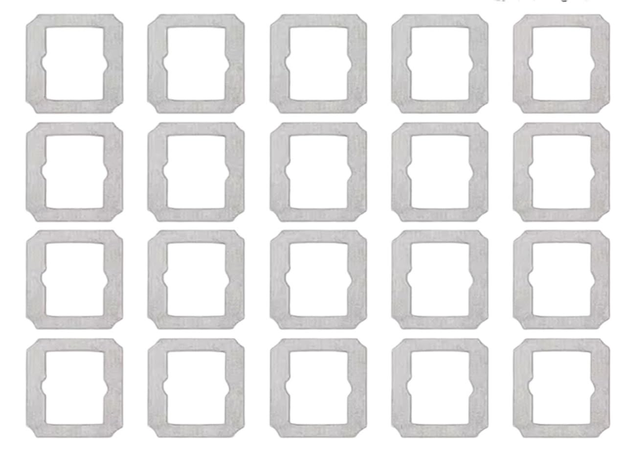 Panno for Lavavetri Robot, Compatibile Con ECOVACS, Compatibile Con Winbot, Mini, W-CC02-0012 Accessori for La Sostituzione Del Tampone for Parti Automatizzate Del Tampone(30PCS)
