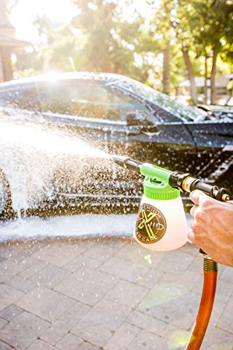 Liquid X Foam Wash Gun - Car Washing Made Simple! - Works With Regular Garden Hose (Foam Gun) #TOP2