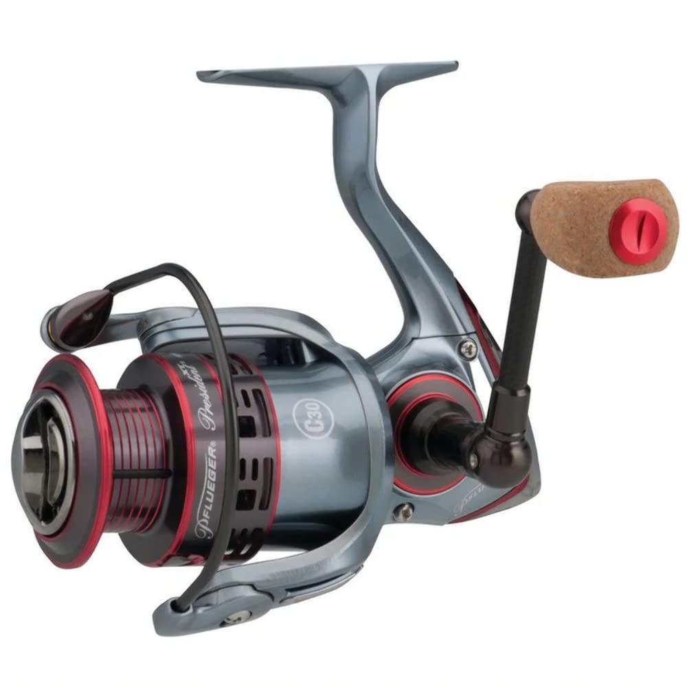 Pflueger President XT Spinning Reel, Size 20 Fishing Reel, Right