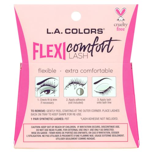 Image of L.A. COLORS Flexi Comfort Lash, Wispy Business (Medium Length) CBEL507