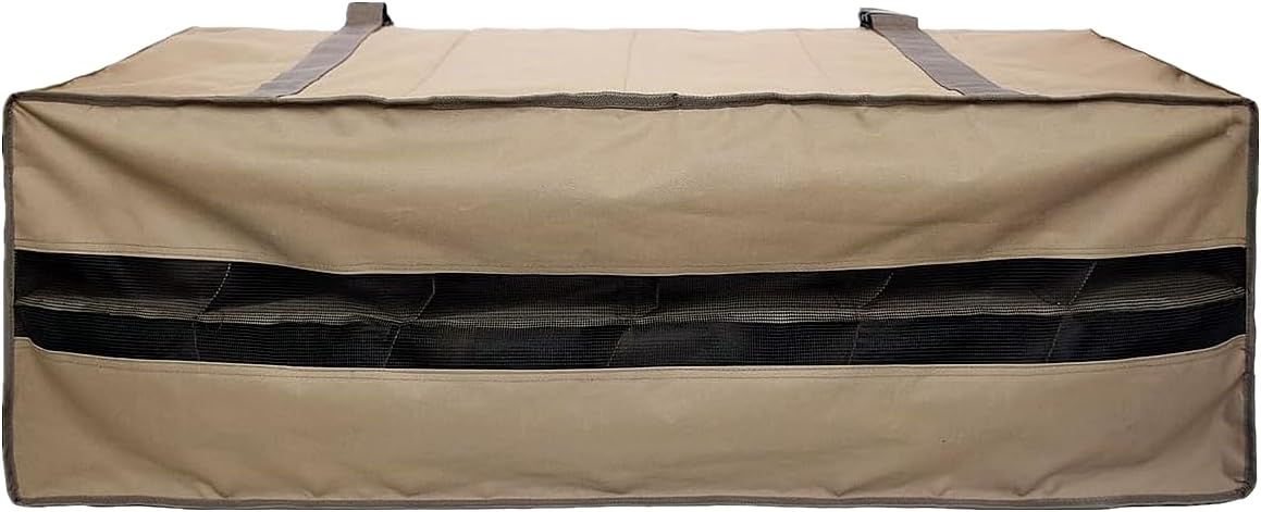 UNISTRENGH 12 Slot Duck Decoy Bag with Padded Adjustable Shoulder Strap Water Dirt Drain System Slotted Decoy Bags to Protect Duck Decoys