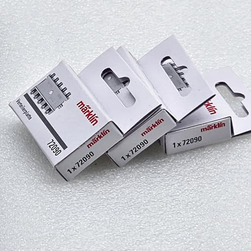 Märklin 72090 Verteilerplatten-Set – Zubehör für Modellbahnen H0 Z Trix – 8-Fach Steckverbindung für Kabel und Stecker – inkl. Club-Broschüre Miniatur Zubehör