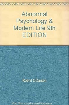 Unknown Binding Abnormal Psychology & Modern Life 9th EDITION Book