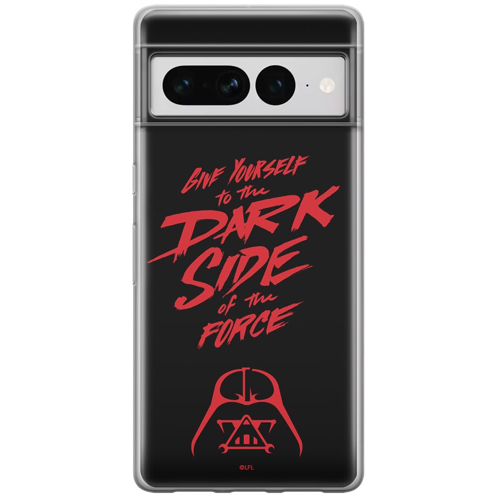 ERT GROUP mobile phone case for Google PIXEL 7 PRO original and officially Licensed Star Wars pattern Darth Vader 020 optimally adapted to the shape of the mobile phone, case made of TPU
