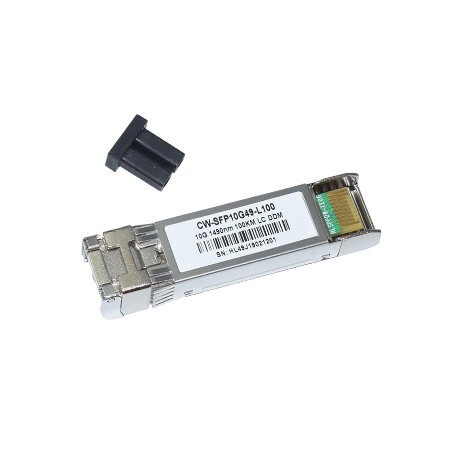 2 uds 155M SFP 1550nm 80KM función DDm Conector de Fibra LC