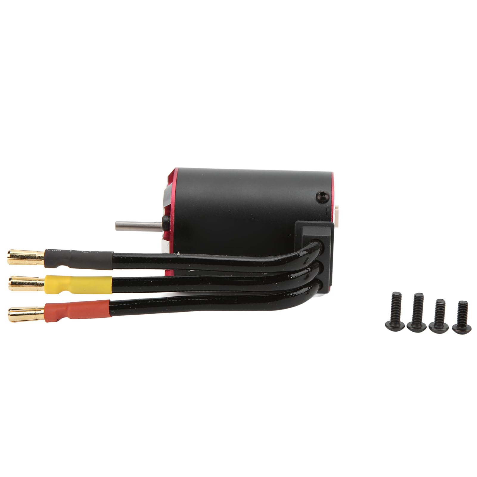 Silnik bezszczotkowy 3650 4350KV, 4-biegunowy silnik naddźwiękowy z portem czujnika temperatury do 1/8 1/10 RC Car
