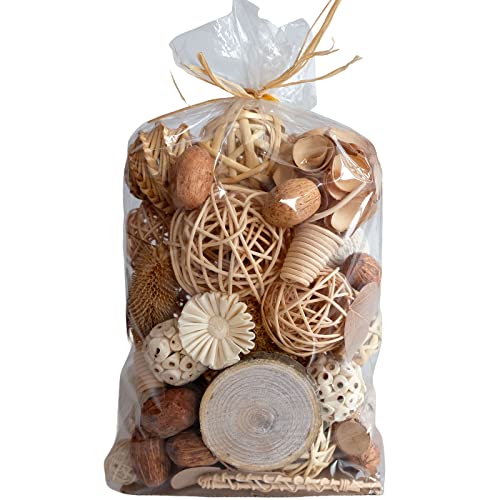 Popurrí fragante y bolas decorativas Ciroases para relleno de jarrones y centros de mesa 2