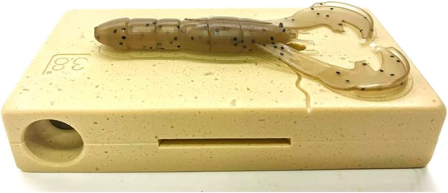 Smedioks Premium Soft Plastiс Mold Lure Making Injection Molds Fishing Lures Rage Craw Bait 3.8"