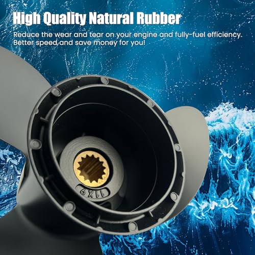 Image of Aluminum Boat Propeller fit Johnson Evinrude