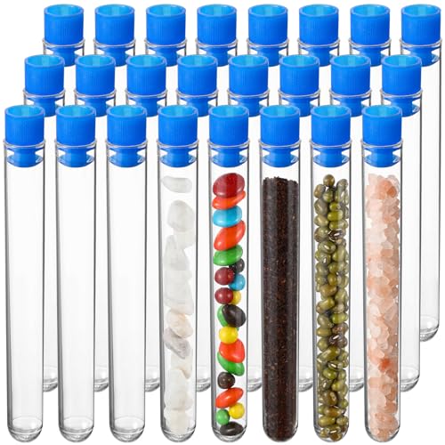 Wlilupah 24 Pake 8 ml NA eXg `[u Lbvt 12x100mm vX`bN oCA eXg `[u Ȋwp nEB NX}X Ȋwe[} ap[eB[pi LfBXg[W (u[)