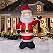 10 Airblown Inflatable Santa Christmas Inflatable