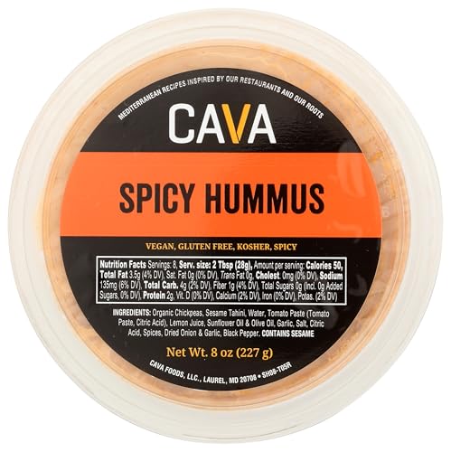 CAVA Spicy Hummus, 8 OZ