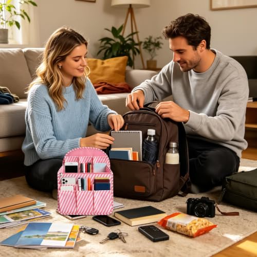 Insert organiseur sac à dos léger et multi-compartiments pour voyage - 3