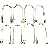 在庫処分 大特価 ジムニー JA11 用 ロングUボルト 強化タイプ 1台分 8本セット