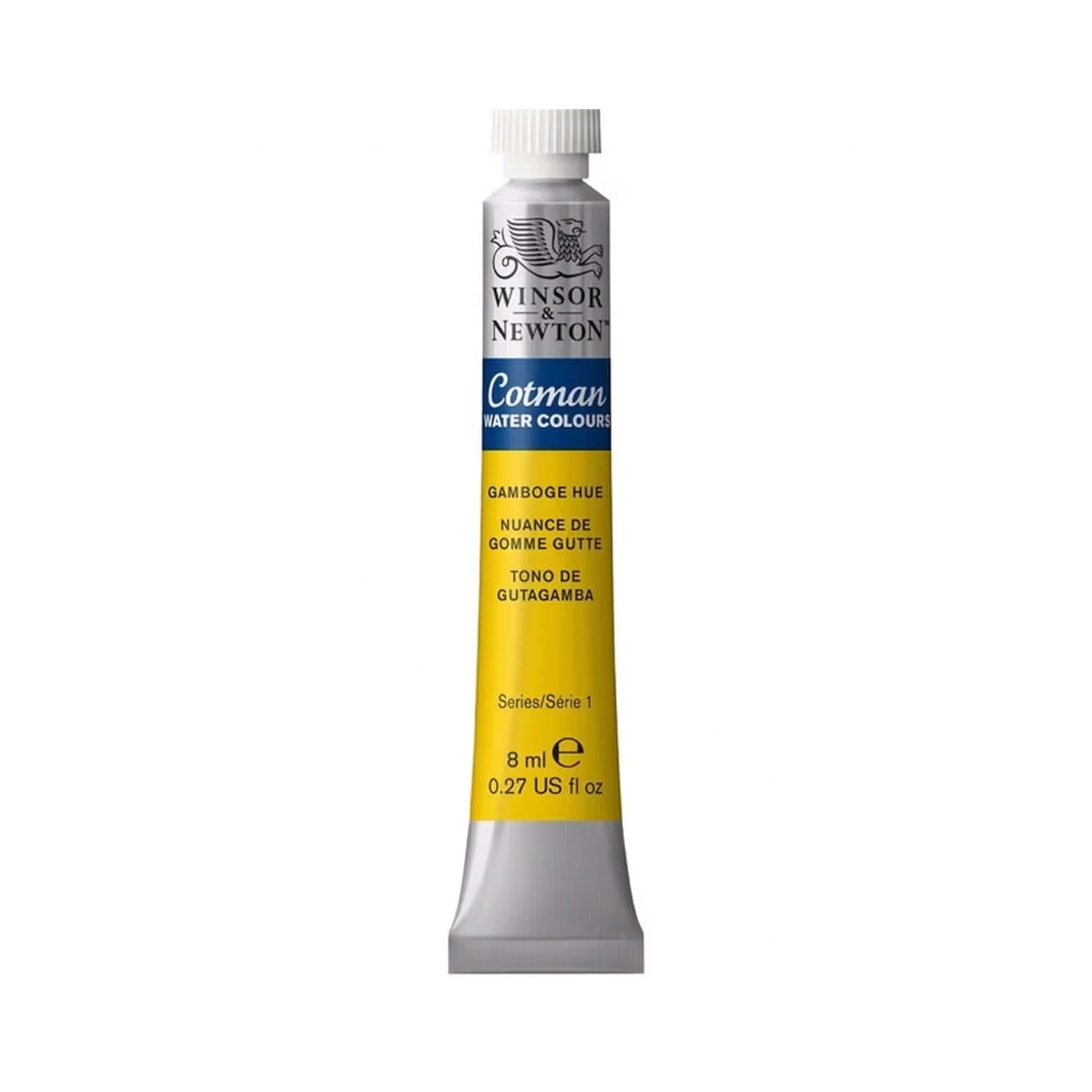 Cotman Watercolour Gamboge Hue 8ml,Studio Watercolors, Vibrant Colors with Very Good Processing Properties