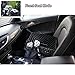 DRIVE AUTO PRODUCTS Collapsible Multi-Compartment Car Organizer with Adjustable Straps - Automotive Trunk Organizer (Black/Gray)