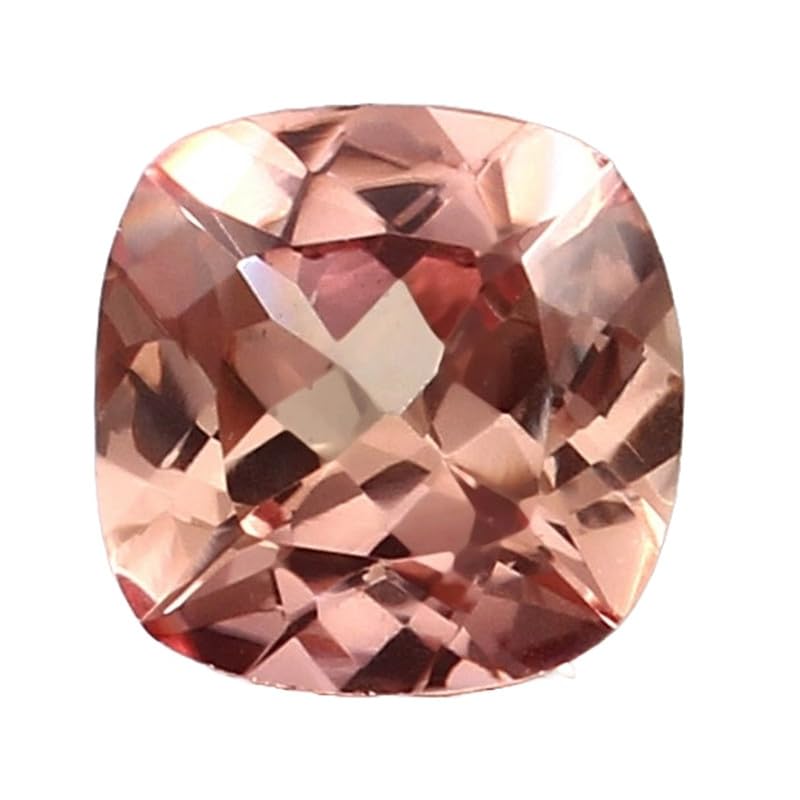 Saphir Padparadscha naturel 10x10mm coussin pour fabrication de collier et bijoux GH_NAT_00900