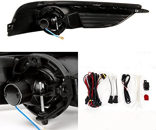 AKKON - For 2011-2014 Chrysler 200 Model Bumper Fog Lights 2Pcs Left + Right w/Accessories