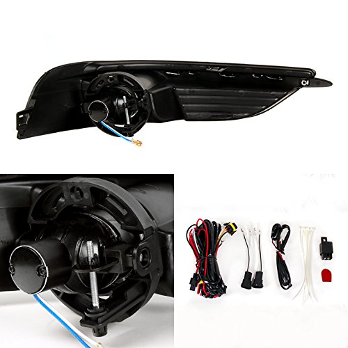 AKKON - For 2011-2014 Chrysler 200 Model Bumper Fog Lights 2Pcs Left + Right w/Accessories