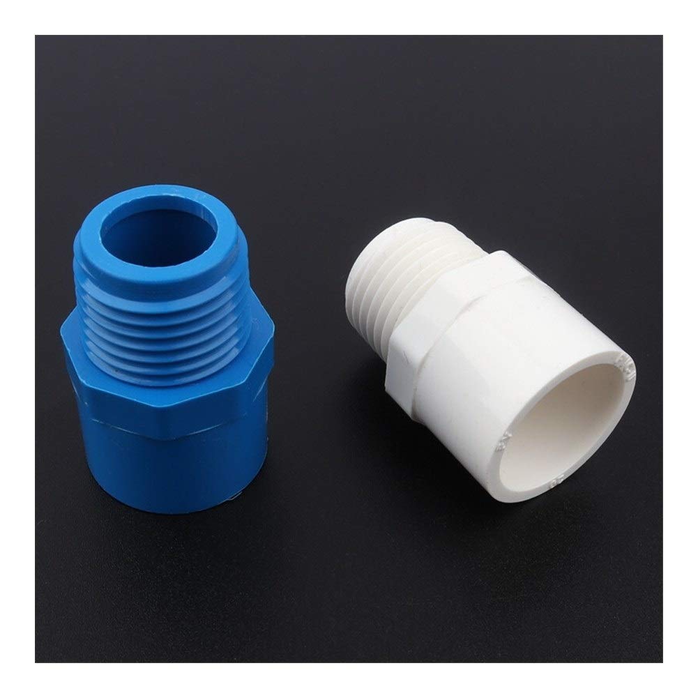 Accesorios para tuberías de riego, Conector de tubería 50 Uds 25mm/3/4in Hembra/Macho PVC latón jardín irrigación Grifo Cocina