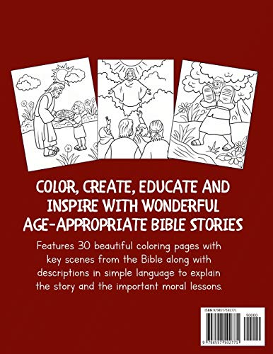 Christian Coloring Book for Toddlers: Fun Christian Activity Book for Kids, Toddlers, Boys & Girls (Toddler Christian Coloring Books Ages 1-3, 2-4, 3-5) - Image 2