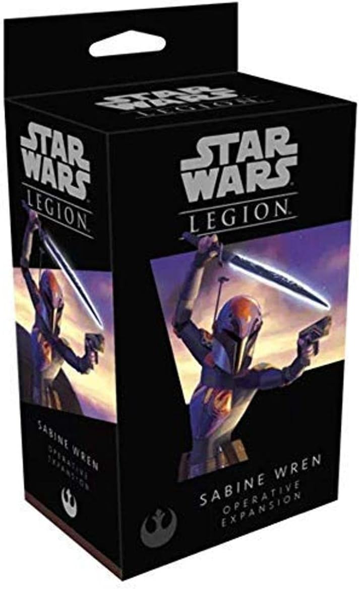 Atomic Mass Games | Star Wars Legion: Rebel Expansions: Sabine Wren Operative | Unit Expansion | Miniatures Game | Ages 14+ | 2 Players | 90 Minutes Playing Time