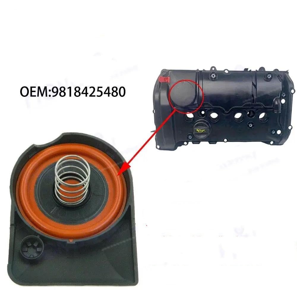 Culasses de cylindre pour auto Kit Réparation Couvercle Soupape PCV Moteur 9818425480 Pour Citroen C4 Pour Picasso Pour Peugeot 3008 308 408 Pour Opel Pour Astra Pour Grandland Couvercle de culasse