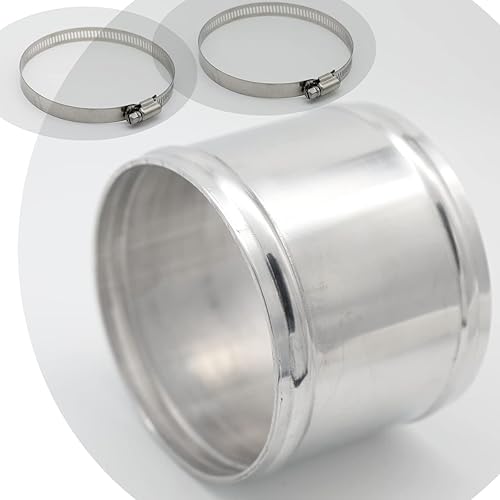 Manguera de aleación de aluminio 6061 de 5.000 in (5 pulgadas) de diámetro exterior, longitud 3 pulgadas (2.992 in), recto de 5 pulgadas 6061 de