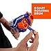 NERF Disruptor Elite Blaster -- 6-Dart Rotating Drum, Slam Fire, Includes 6 Official Nerf Elite Darts -- For Kids, Teens, Adults (Amazon Exclusive)